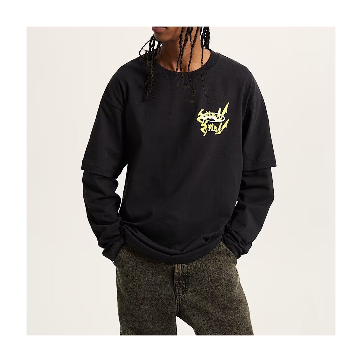 Vans Îmbracaminte For Nothing Twoffer Ls