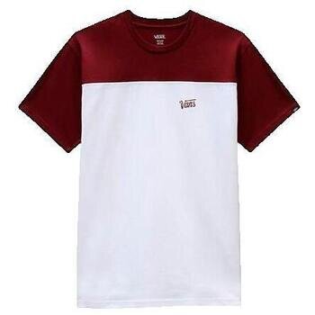 Vans Îmbracaminte T-shirt Script Crew Bordeaux
