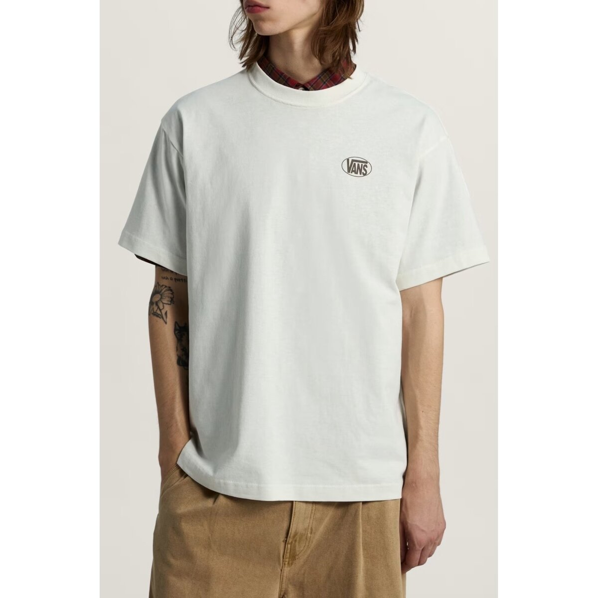 Vans Îmbracaminte Vn0010fefs81 Oval Logo Loose Ss Tee