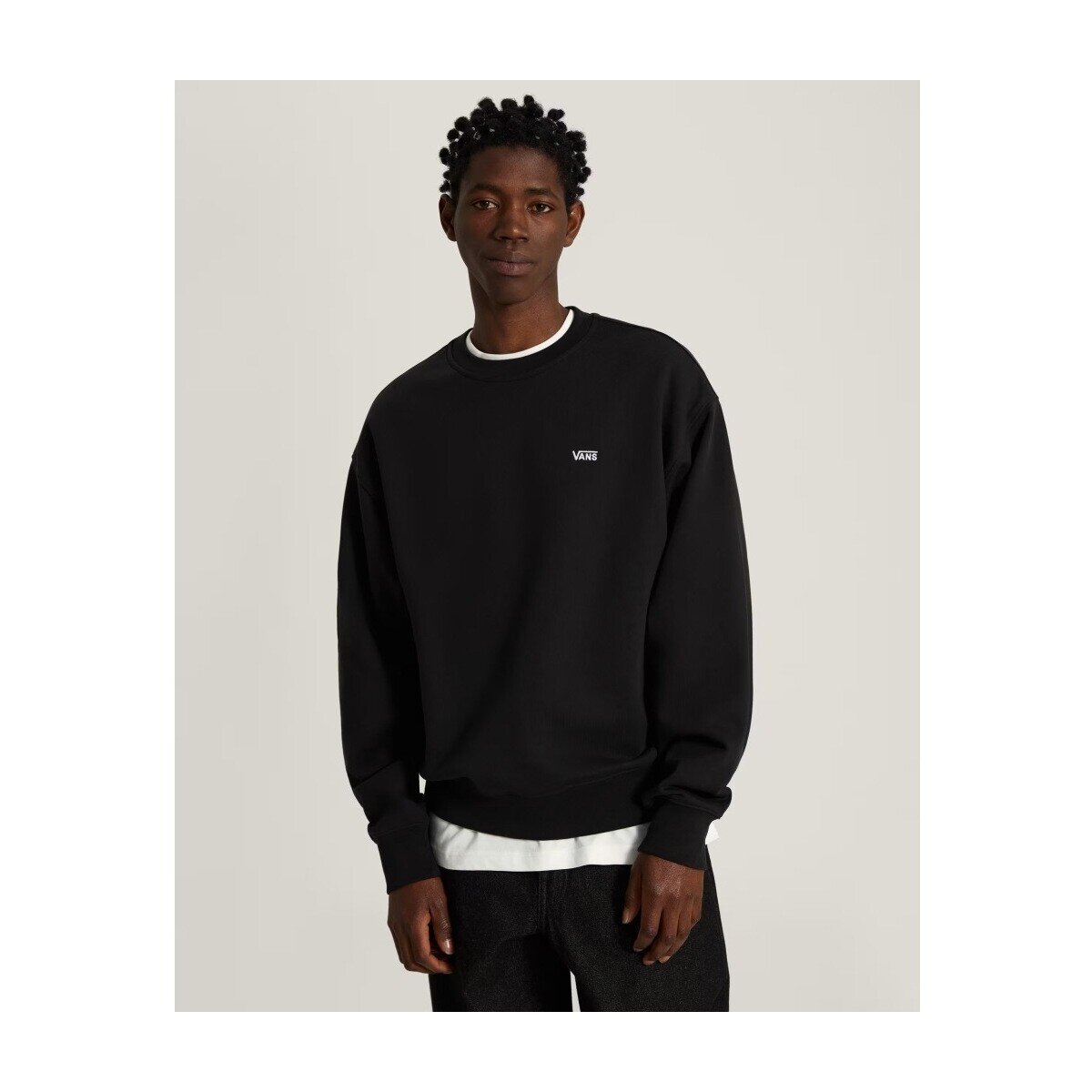 Vans Îmbracaminte Vn0010g7blk1 Left Chest Ii Crew