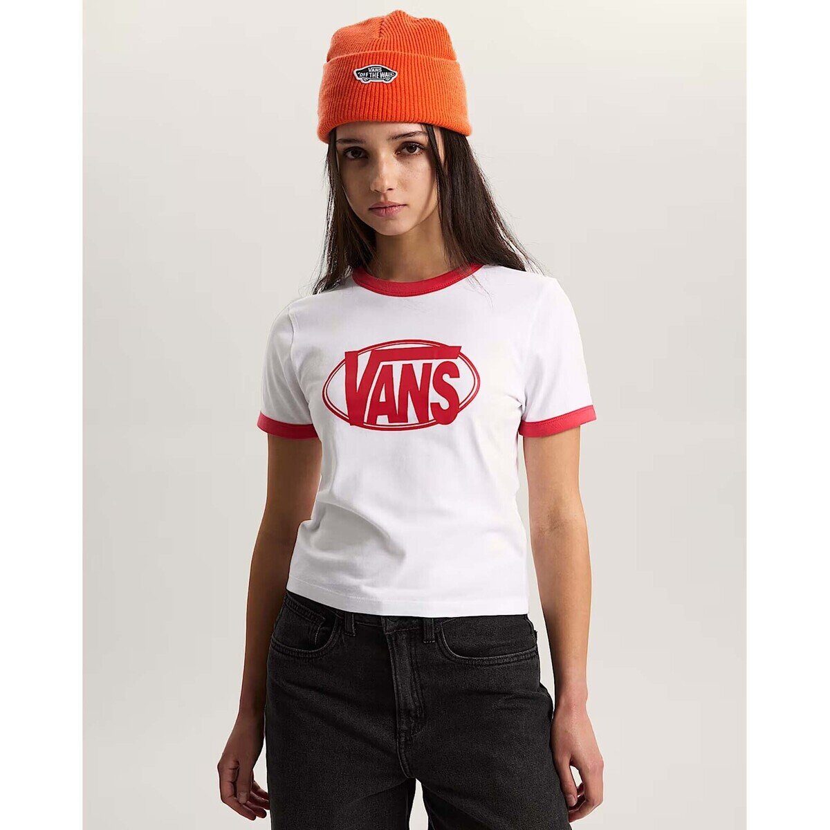 Vans Îmbracaminte W Center Chest Ringer T