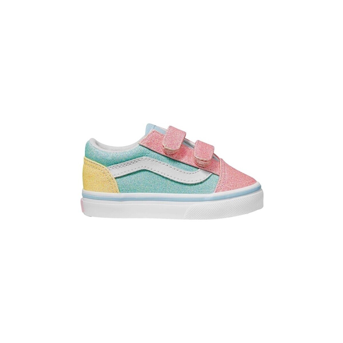 Vans Pantofi Baby Old Skool V - Pastel Glitter