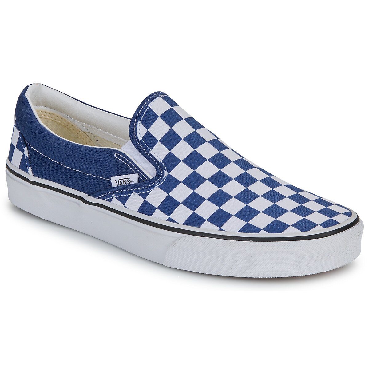 Vans Pantofi Classic Slip-On COLOR THEORY CHECKERBOARD Deep Indigo