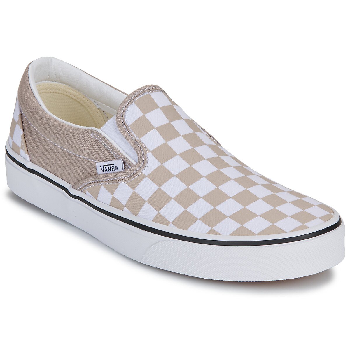 Vans Pantofi Classic Slip-On COLOR THEORY CHECKERBOARD MUSHROOM