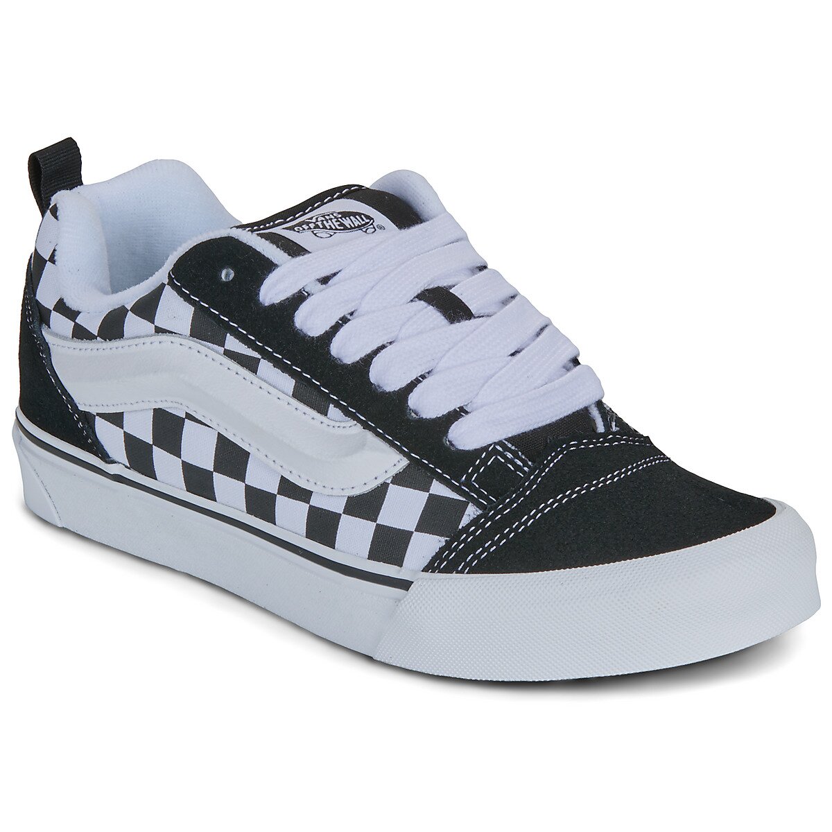 Vans Pantofi Knu Skool CHECKERBOARD BLACK/TRUE WHITE