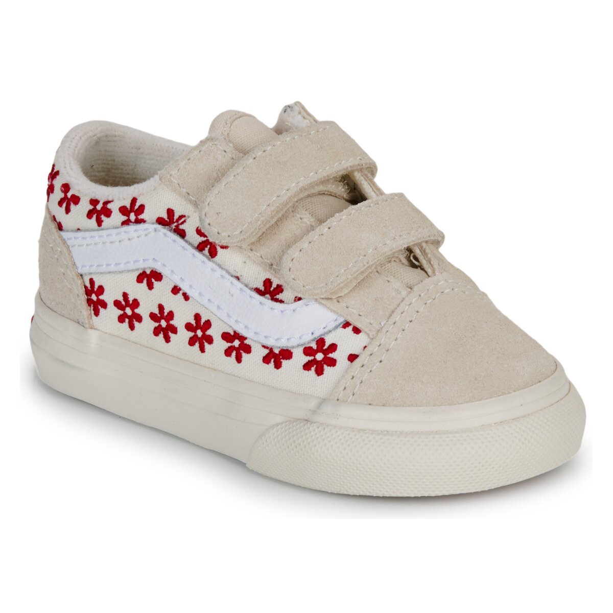Vans Pantofi Old Skool V Chantilly Floral RACING RED