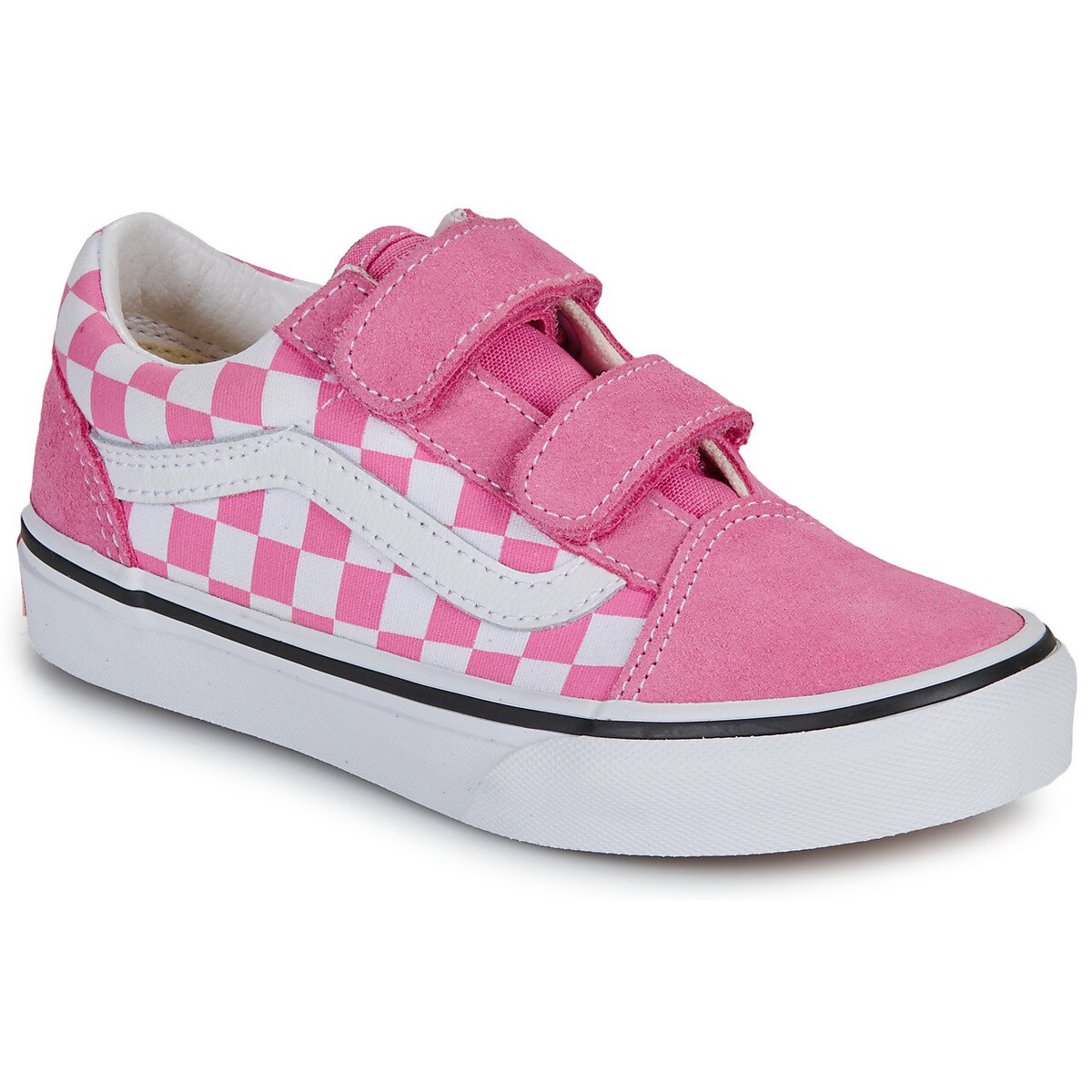 Vans Pantofi Old Skool V COLOR THEORY CHECKERBOARD Pink Fizz