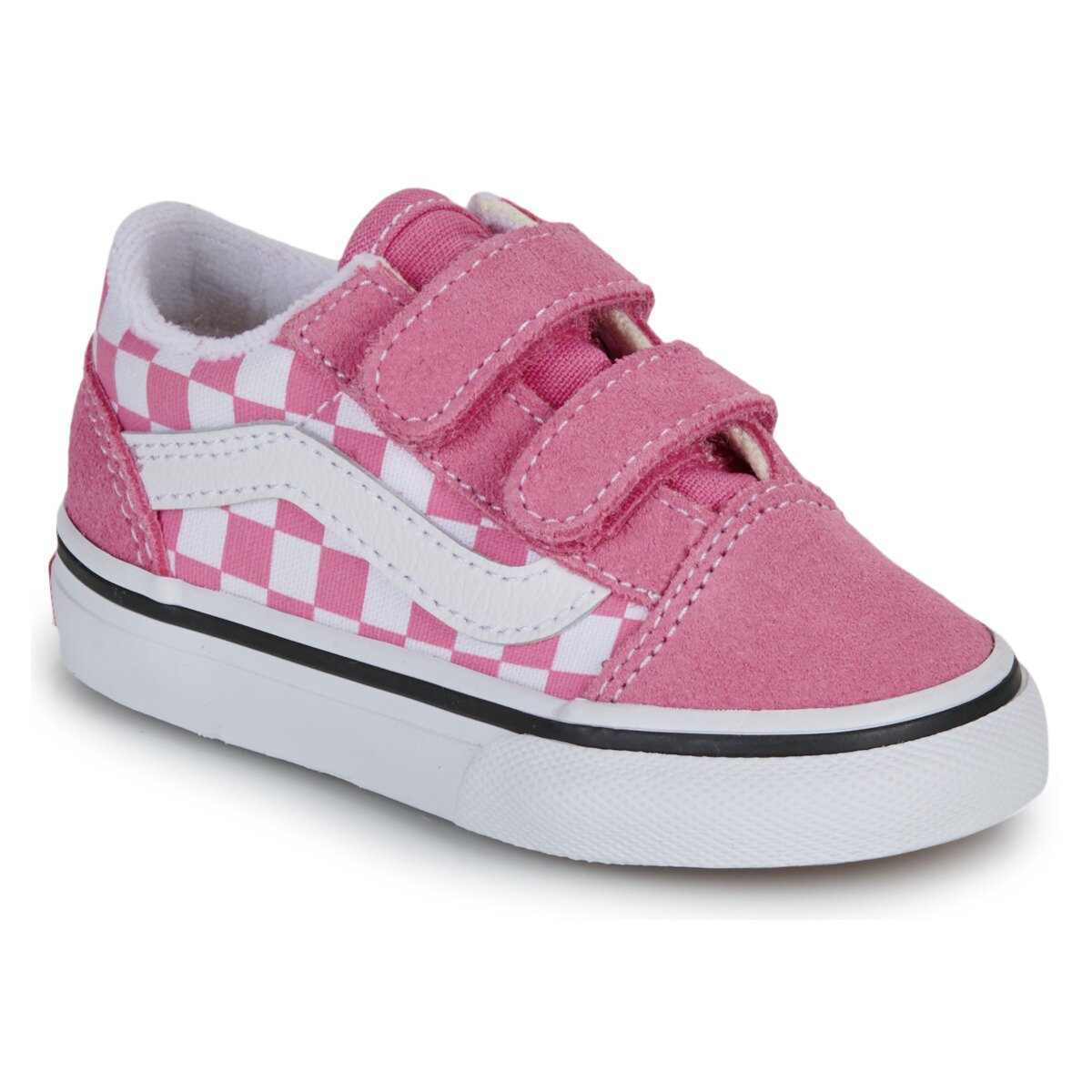 Vans Pantofi Old Skool V COLOR THEORY CHECKERBOARD Pink Fizz