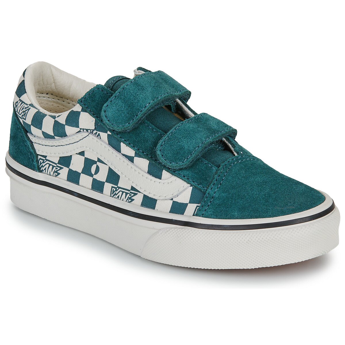 Vans Pantofi Old Skool V GEO CHECK Mystic Moss