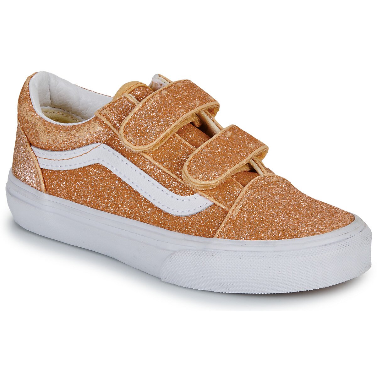 Vans Pantofi Old Skool V GLITTER Apricot Glow