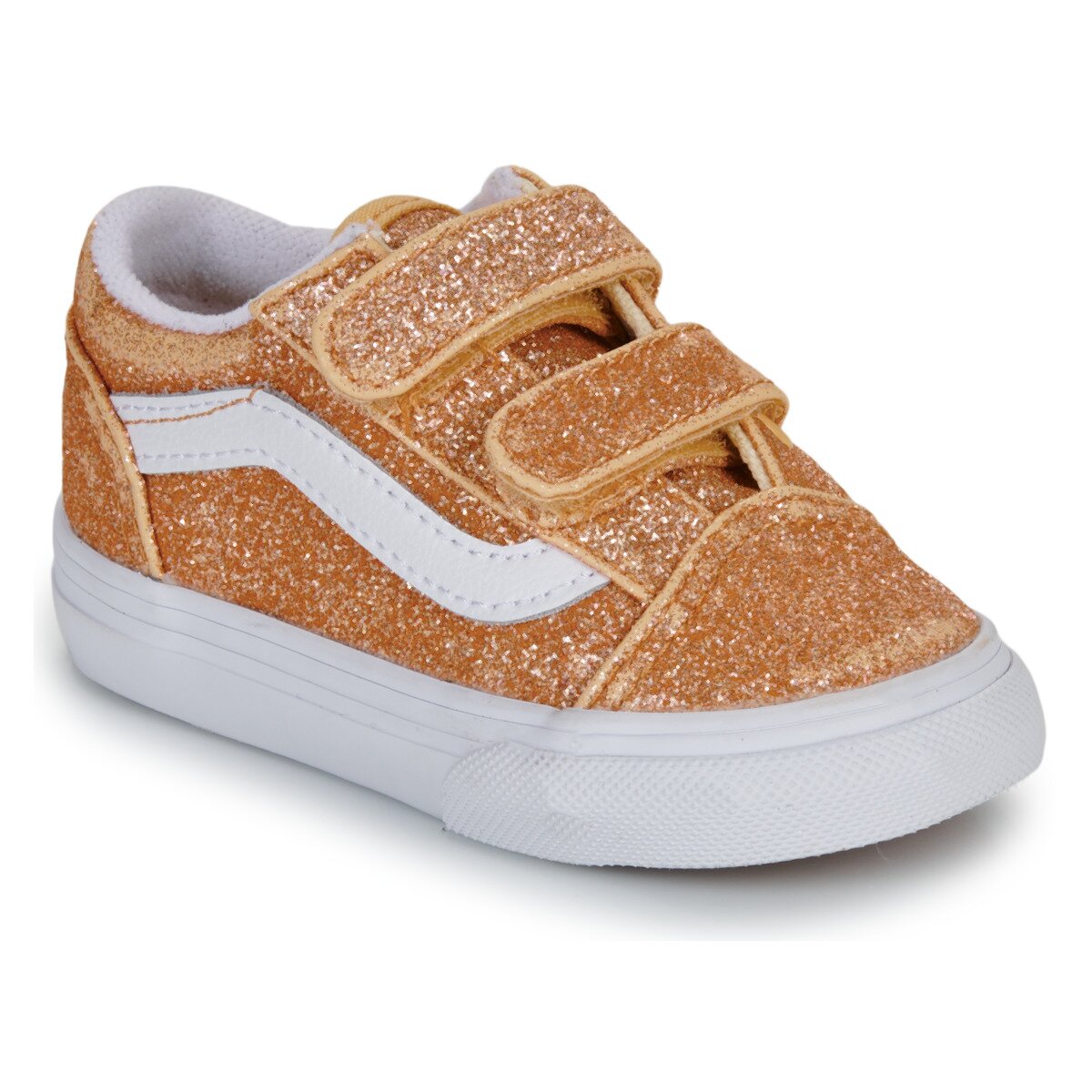 Vans Pantofi Old Skool V GLITTER Apricot Glow