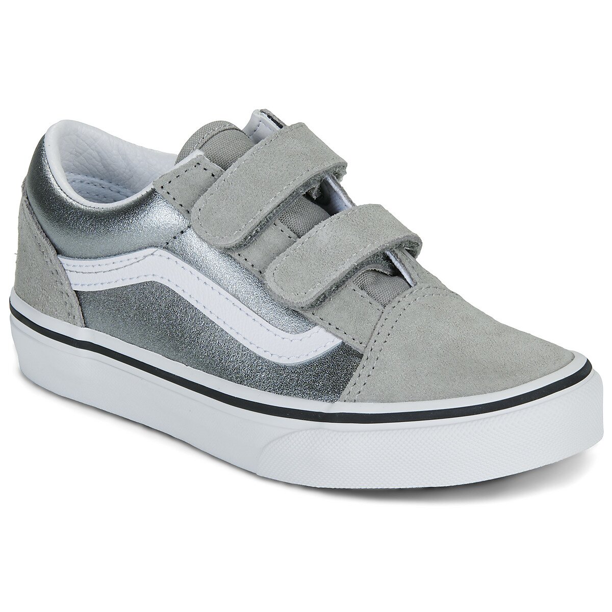 Vans Pantofi Old Skool V METALLIC SILVER