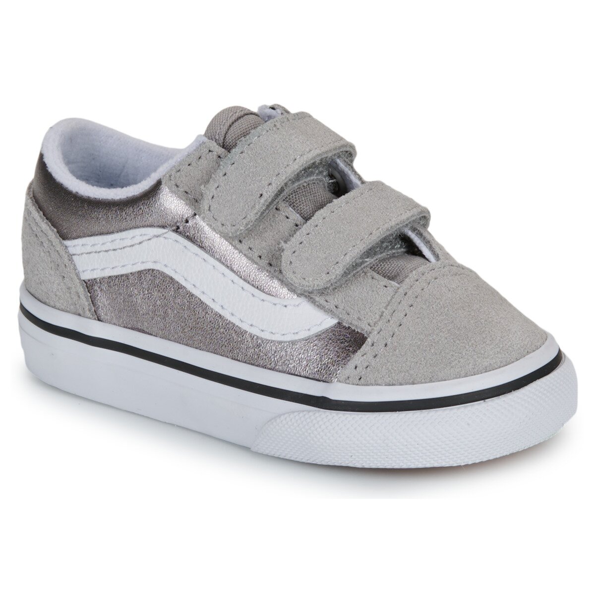 Vans Pantofi Old Skool V METALLIC SILVER