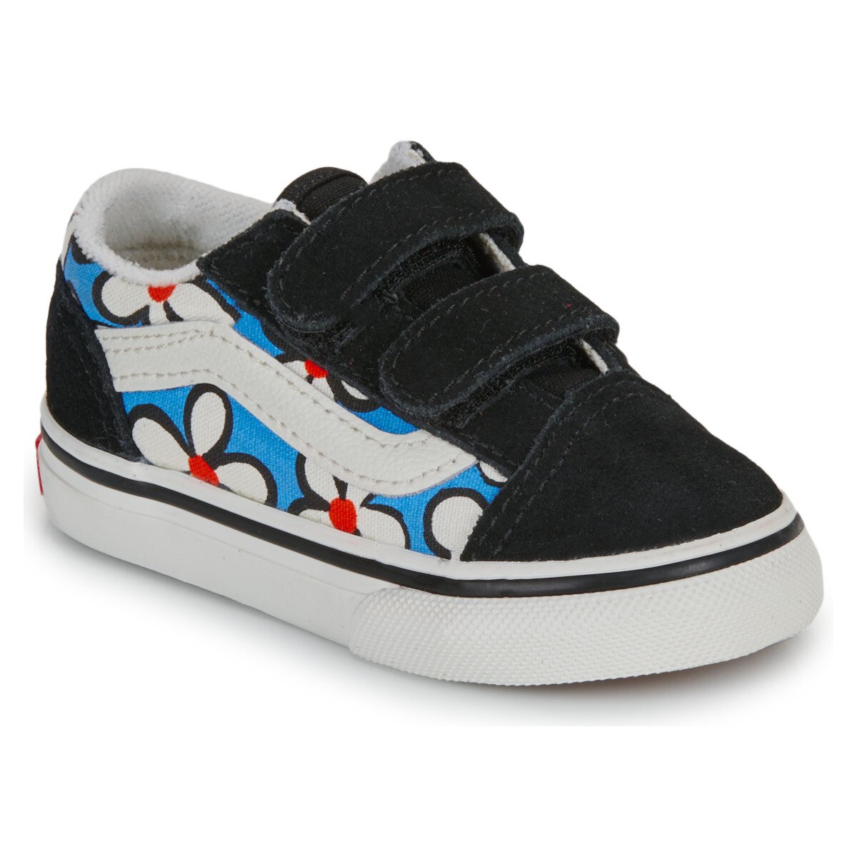 Vans Pantofi Old Skool V PAINTED FLORAL Bright Azure