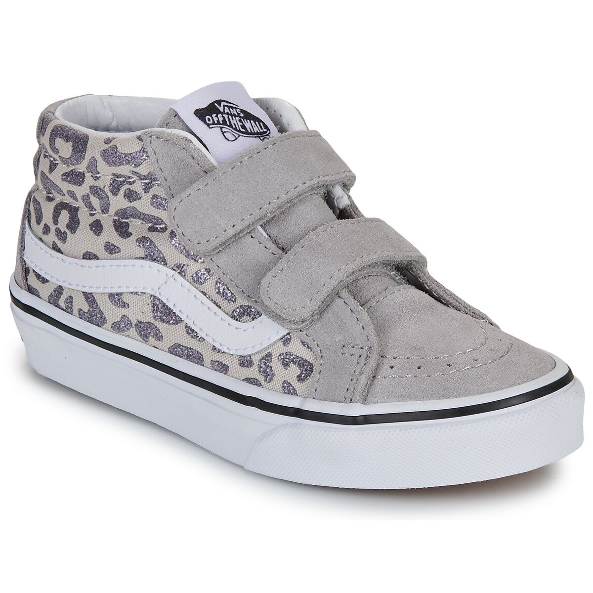 Vans Pantofi SK8-Mid Reissue V Leopard Glitter GRAY