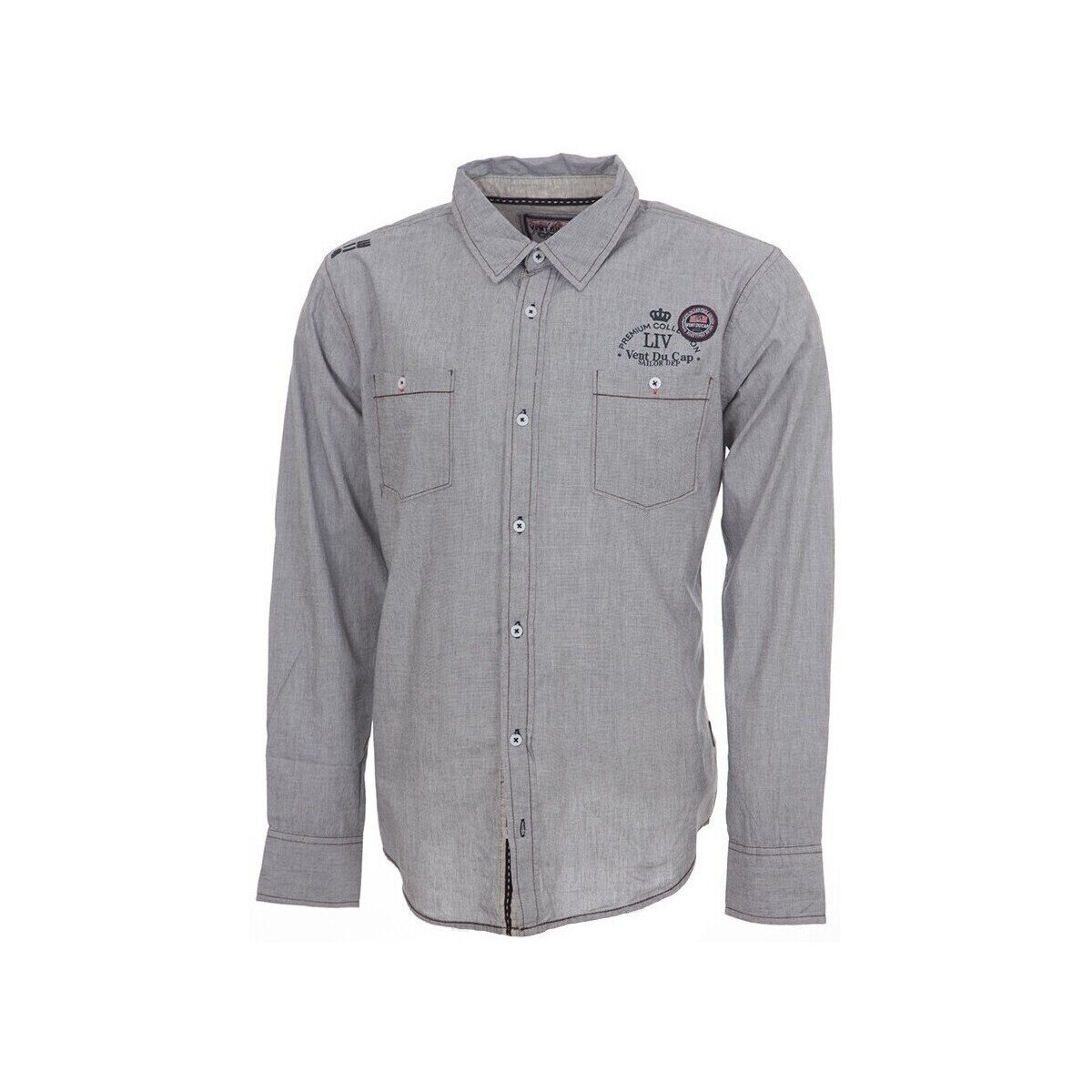 Vent Du Cap Îmbracaminte Chemise manches longues homme CLOUD
