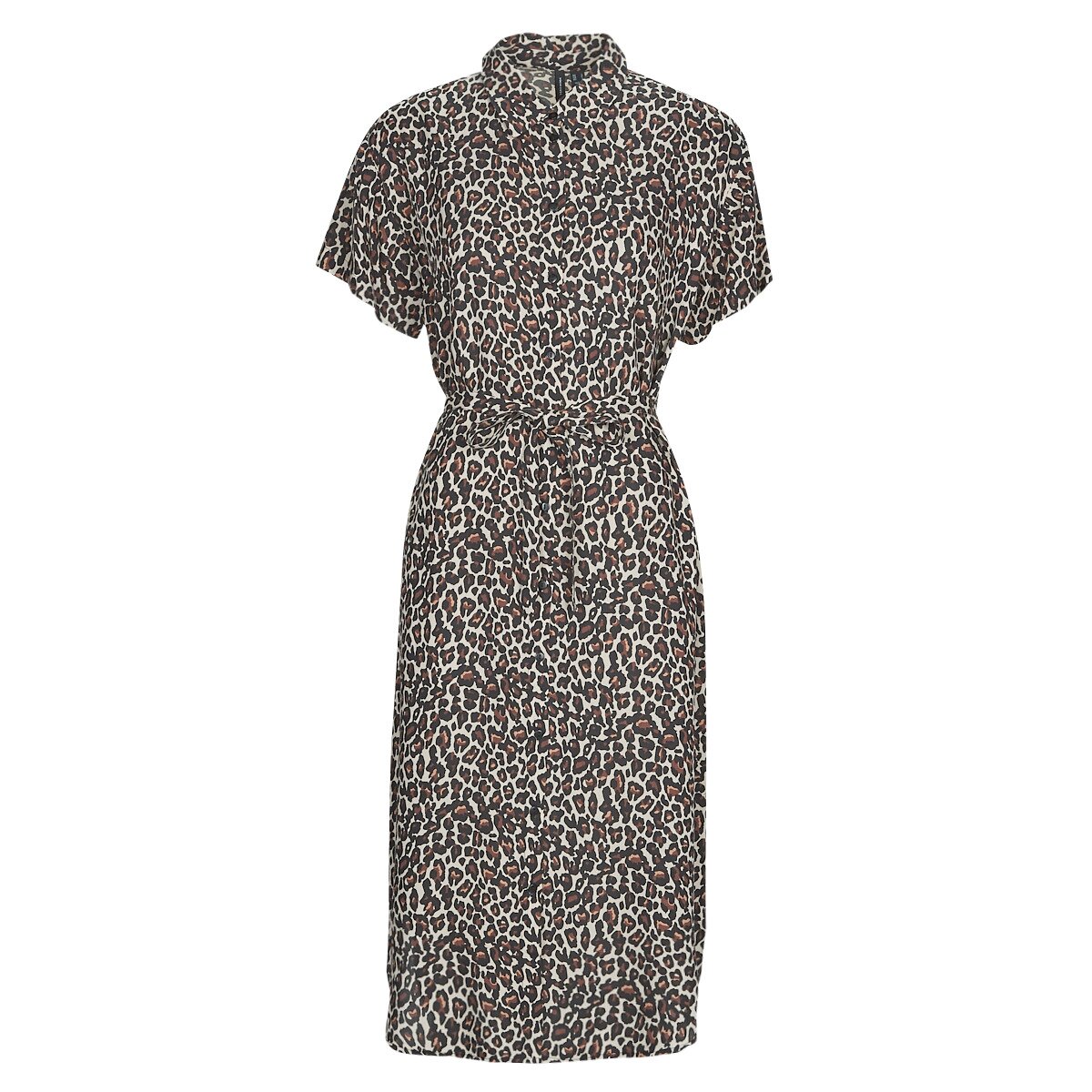 Vero Moda Îmbracaminte VMBUMPY SS CALF SHIRT DRESS NOOS