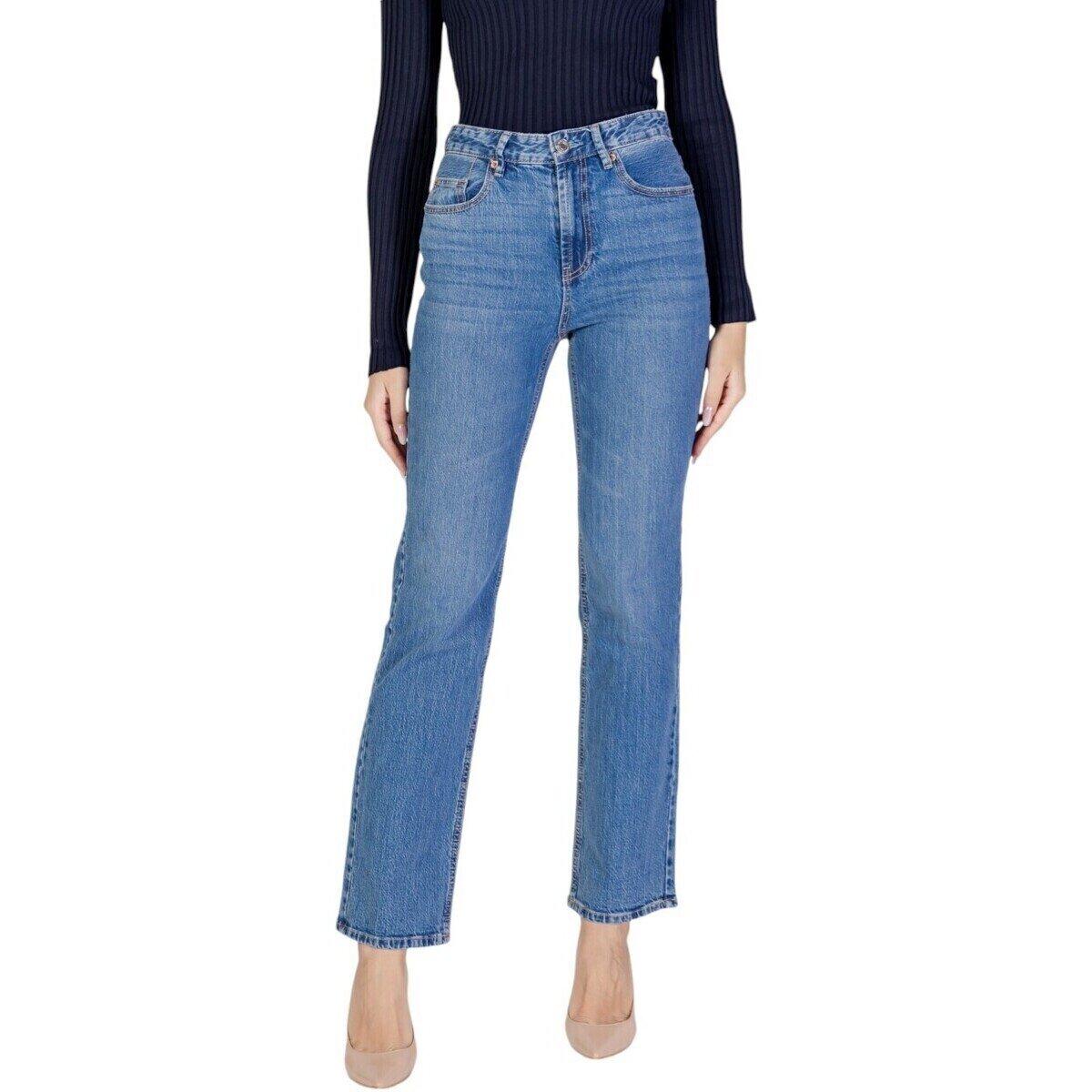 Vero Moda Îmbracaminte VMTESSA HR STRAIGHT JEANS LI3114 GA NOOS 10315494