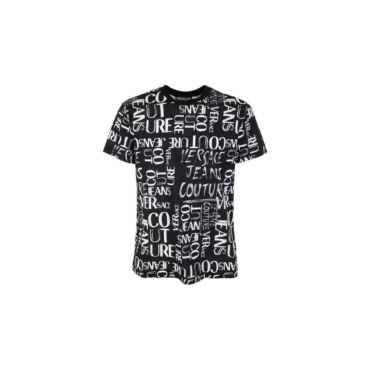 Versace Jeans Couture Îmbracaminte T-SHIRT 74GAH6S2 76UP600 BLACK