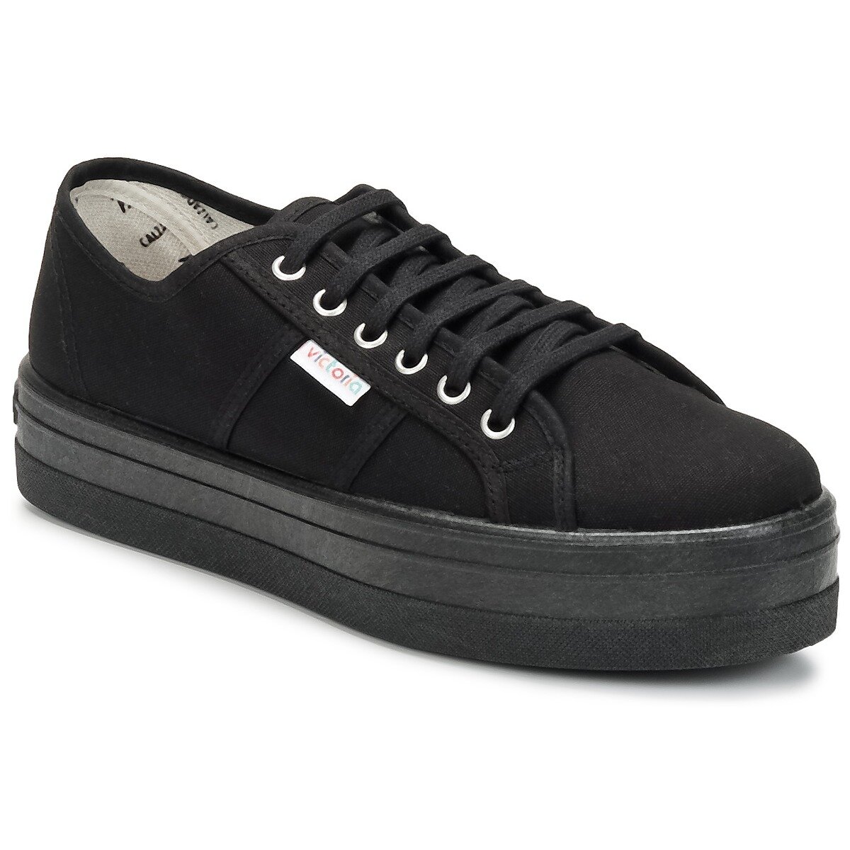 Victoria Pantofi BLUCHER LONA PLATAFORMA