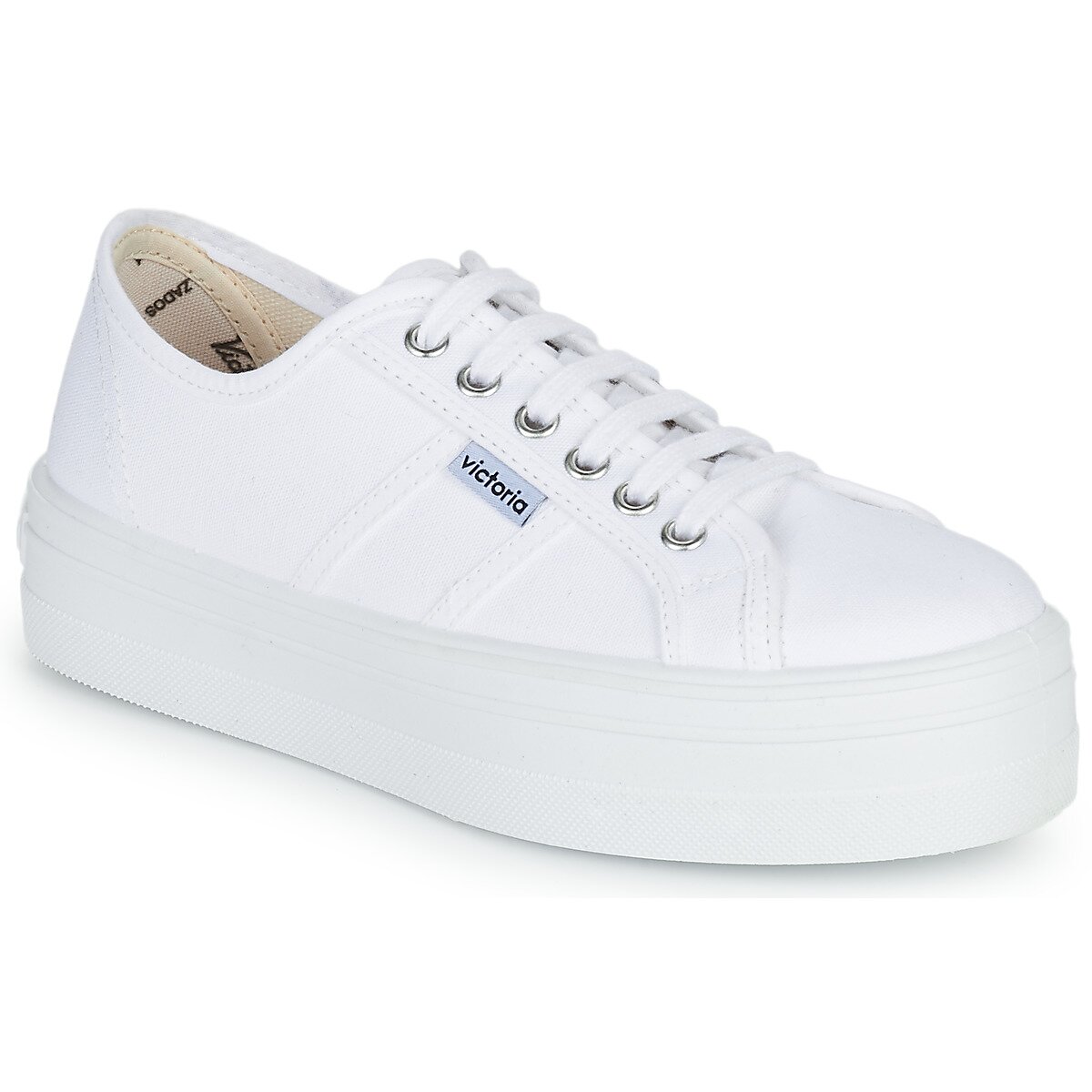 Victoria Pantofi BLUCHER LONA PLATAFORMA