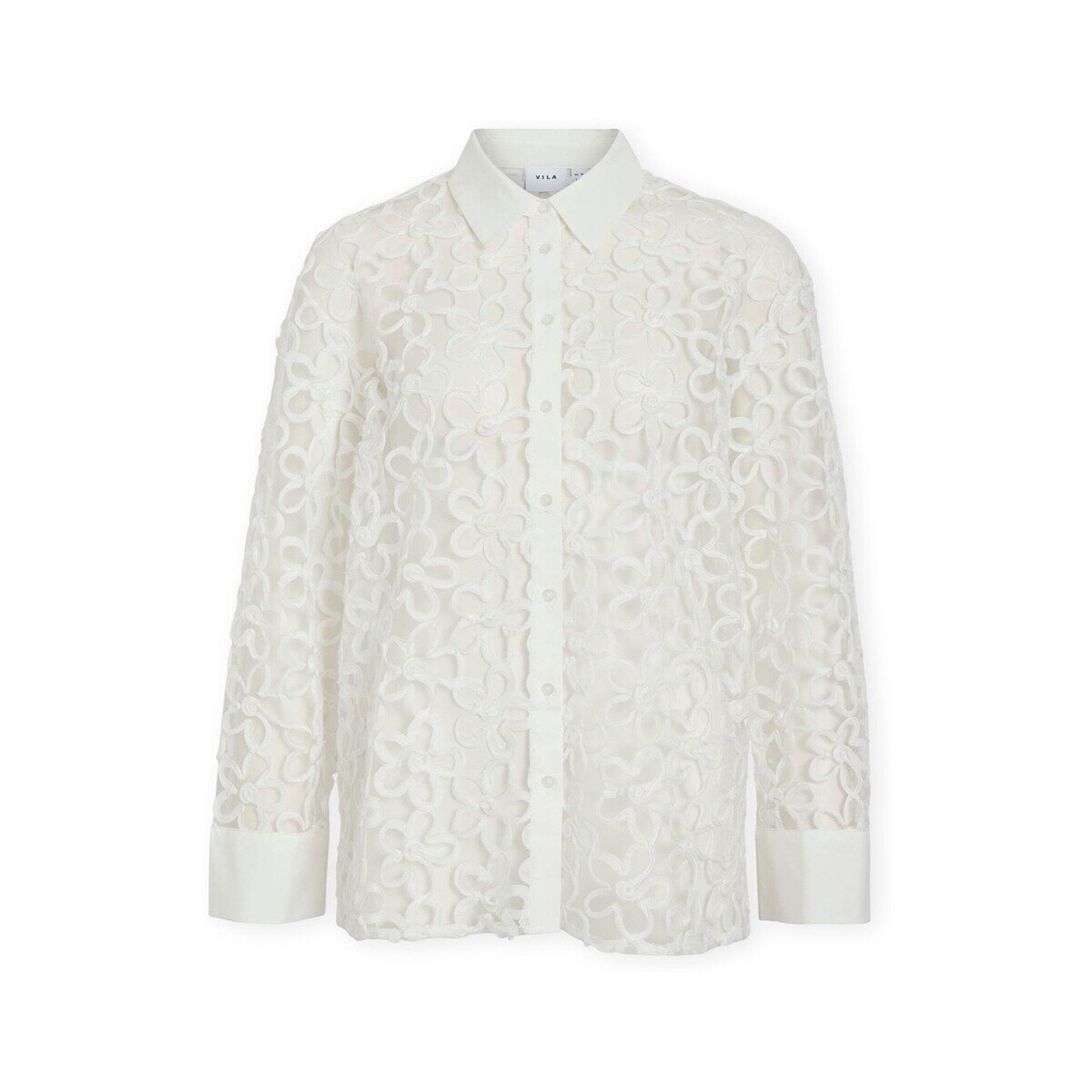 Vila Îmbracaminte Baja Shirt - Snow White