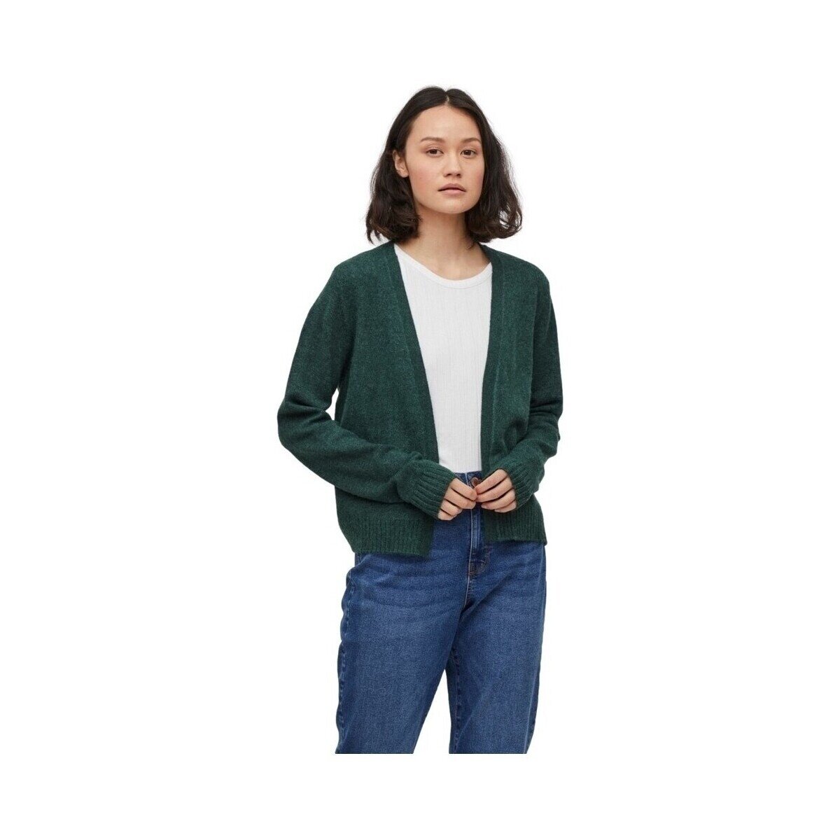 Vila Îmbracaminte Cardigan Ril Short - Pineneedle