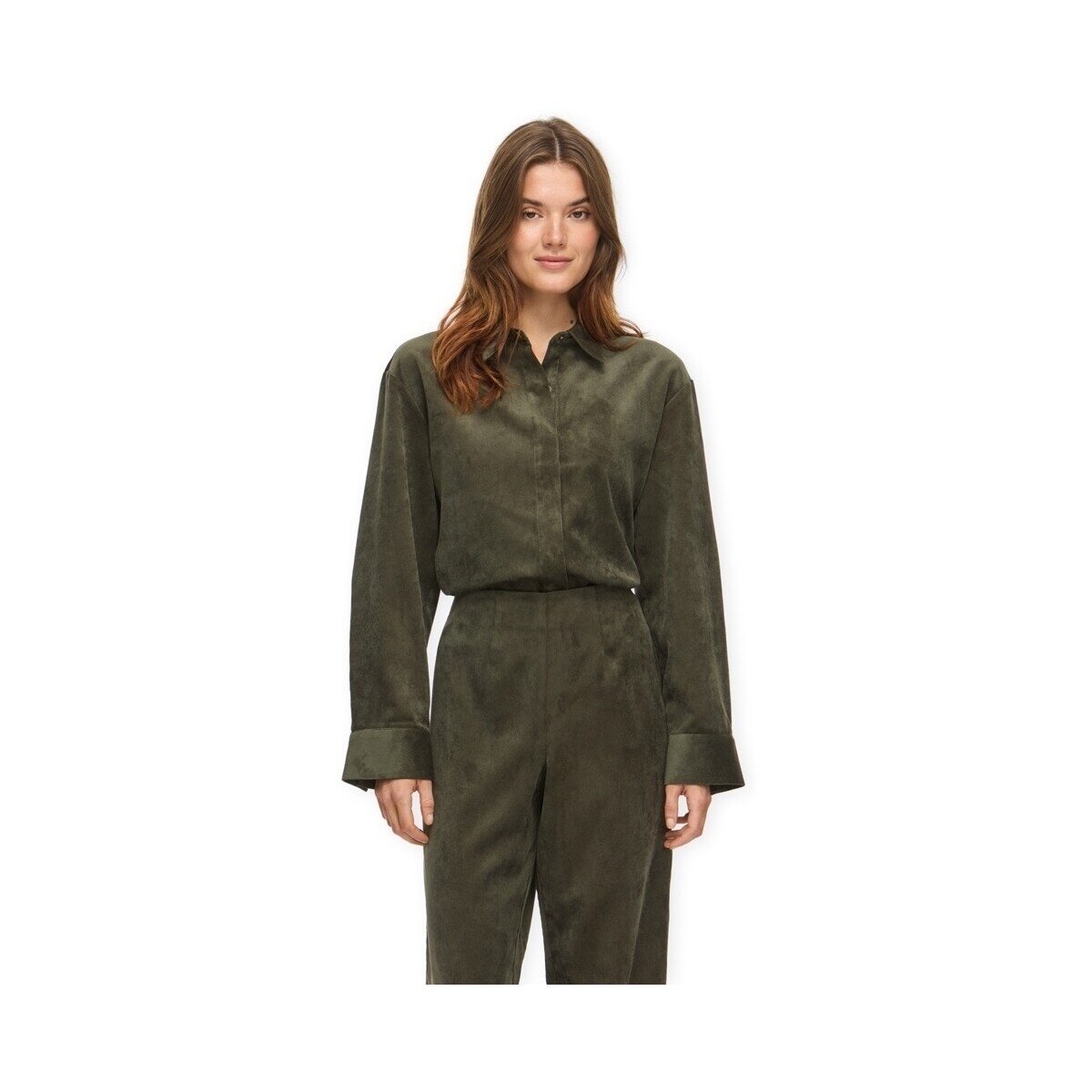 Vila Îmbracaminte Courdie Shirt - Forest Night