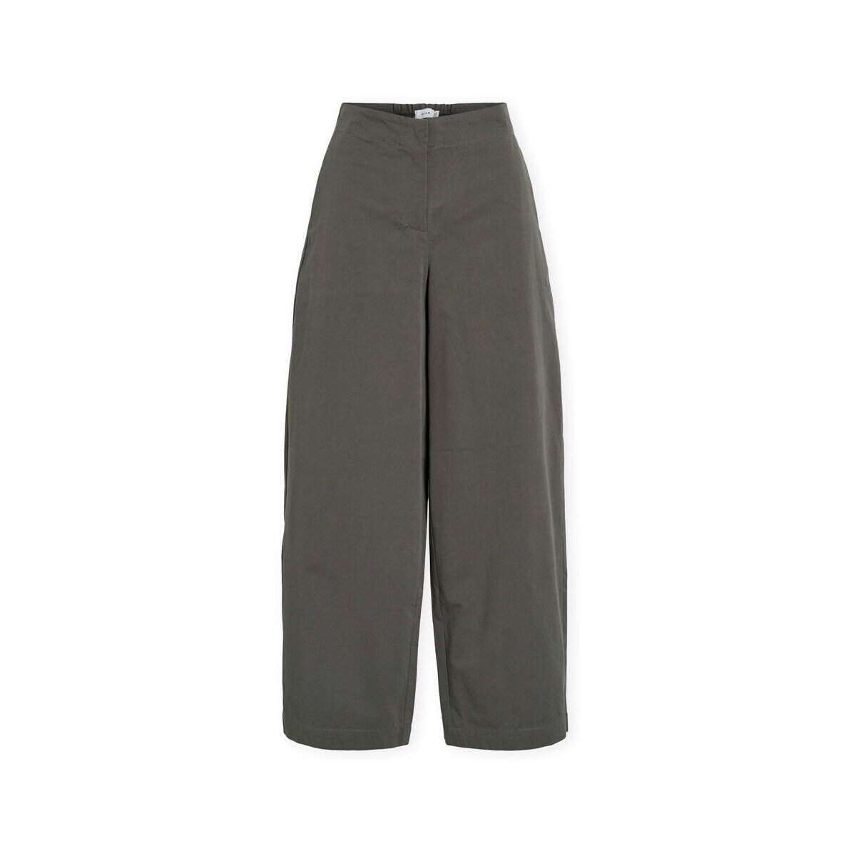 Vila Îmbracaminte Elvira Trousers - Dark Grey