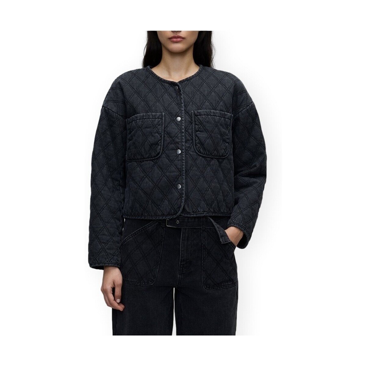 Vila Îmbracaminte Kvilla Jacket - Dark Grey Denim