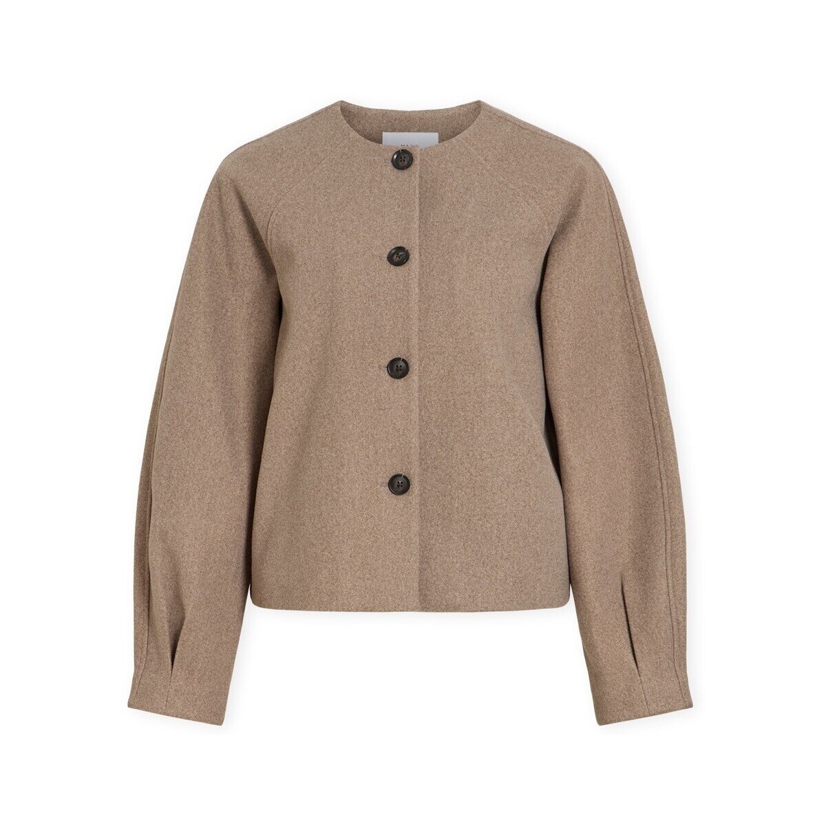 Vila Îmbracaminte Lally Jacket - Dark Natural Melange