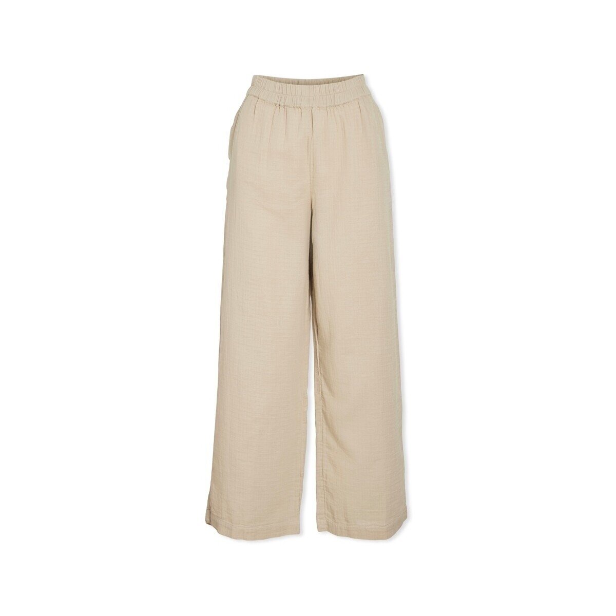 Vila Îmbracaminte Lania Wide Trousers - Feather Grey