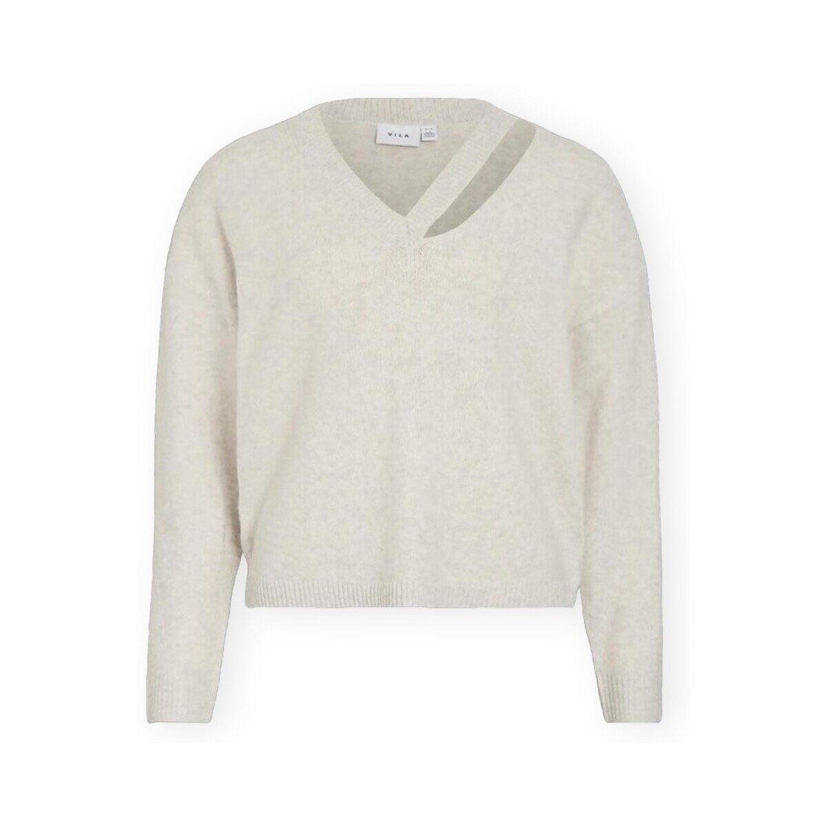 Vila Îmbracaminte Lovira Knit - Super Light Natural Melange