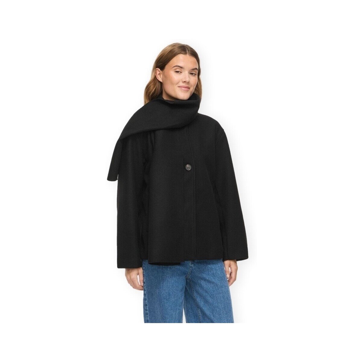 Vila Îmbracaminte Lucia Coat - Black Beauty
