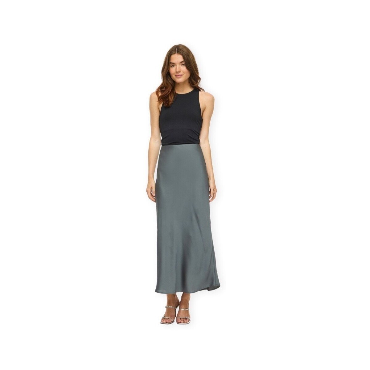 Vila Îmbracaminte Noos Elette Skirt - Balsam Green
