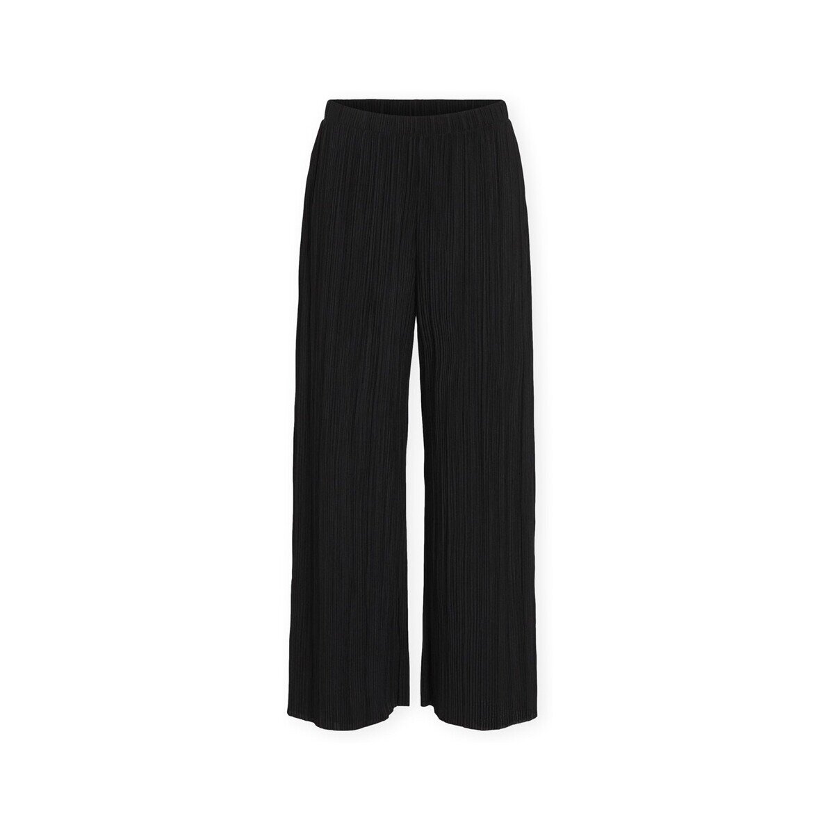 Vila Îmbracaminte Noos Plisa Trousers - Black Beauty