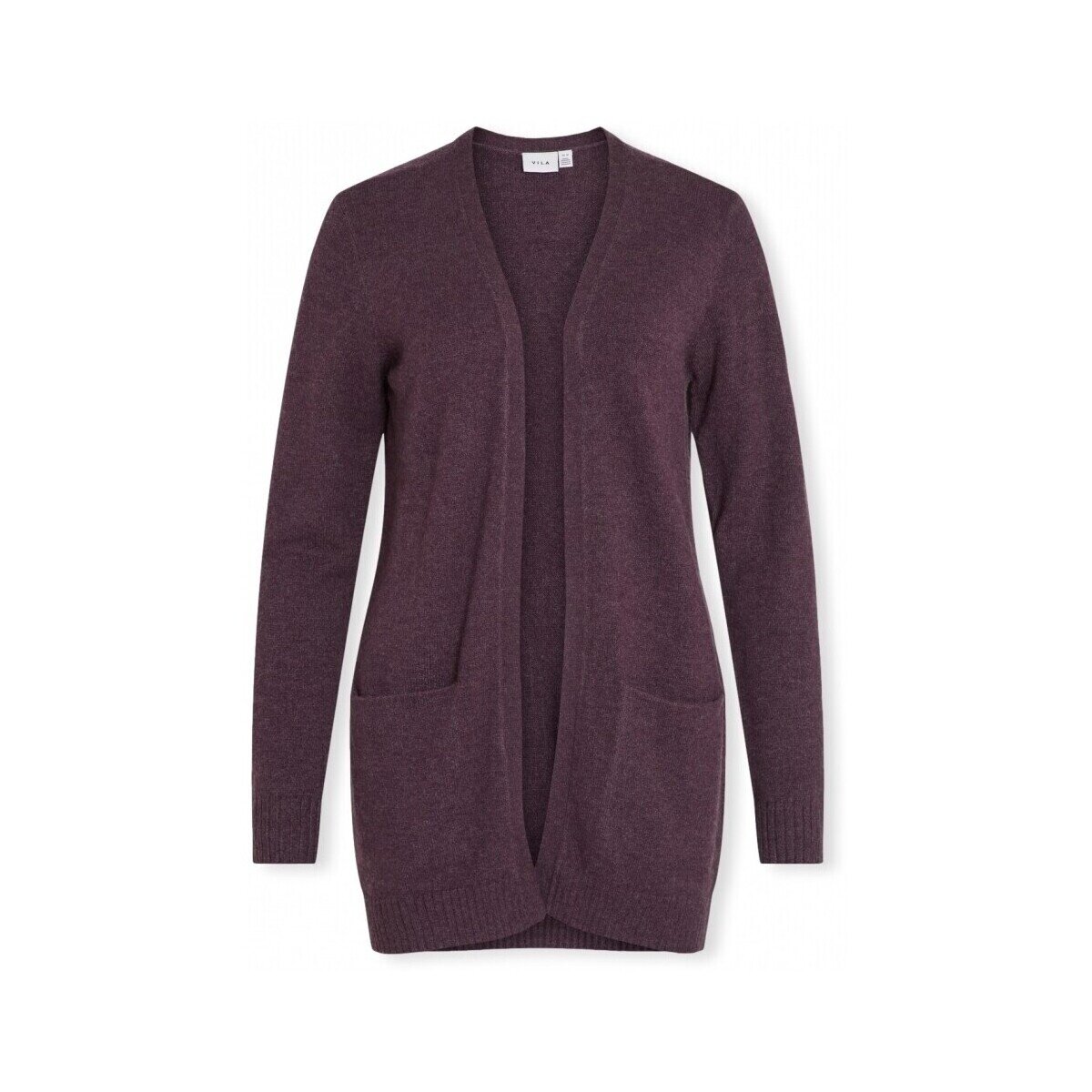 Vila Îmbracaminte Noos Ril Cardigan - Plum Perfect