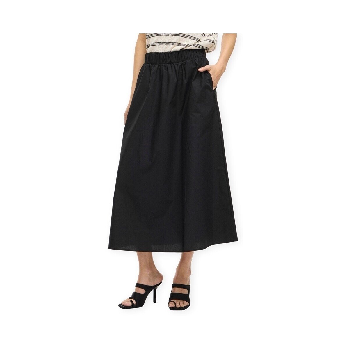 Vila Îmbracaminte Noos Sophie Skirt - Black Beauty