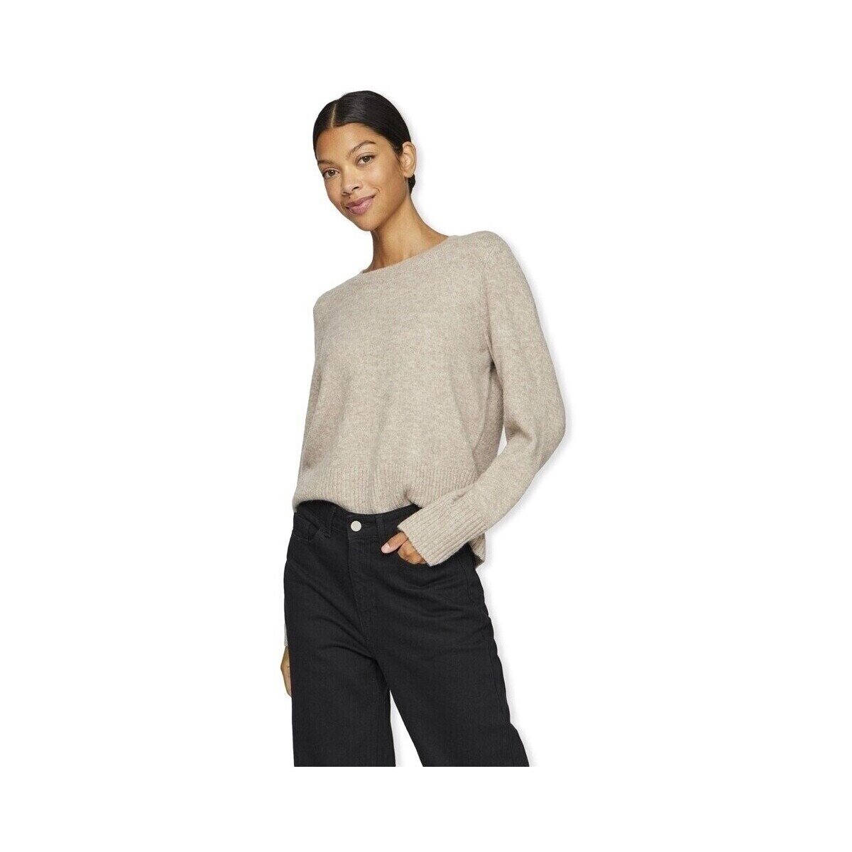 Vila Îmbracaminte Primia Knit - Natural Melange