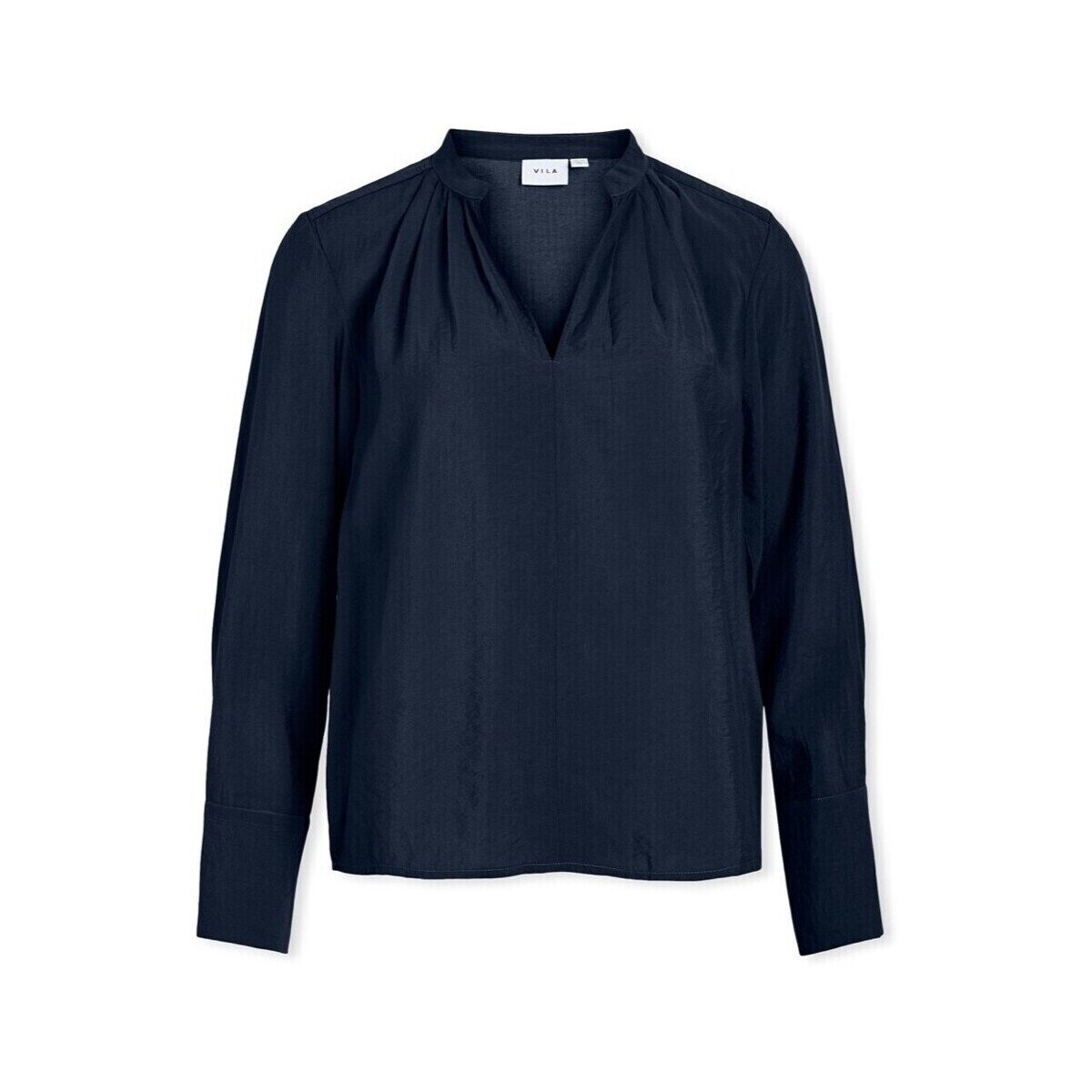 Vila Îmbracaminte Top Milla L/S - Navy Blazer
