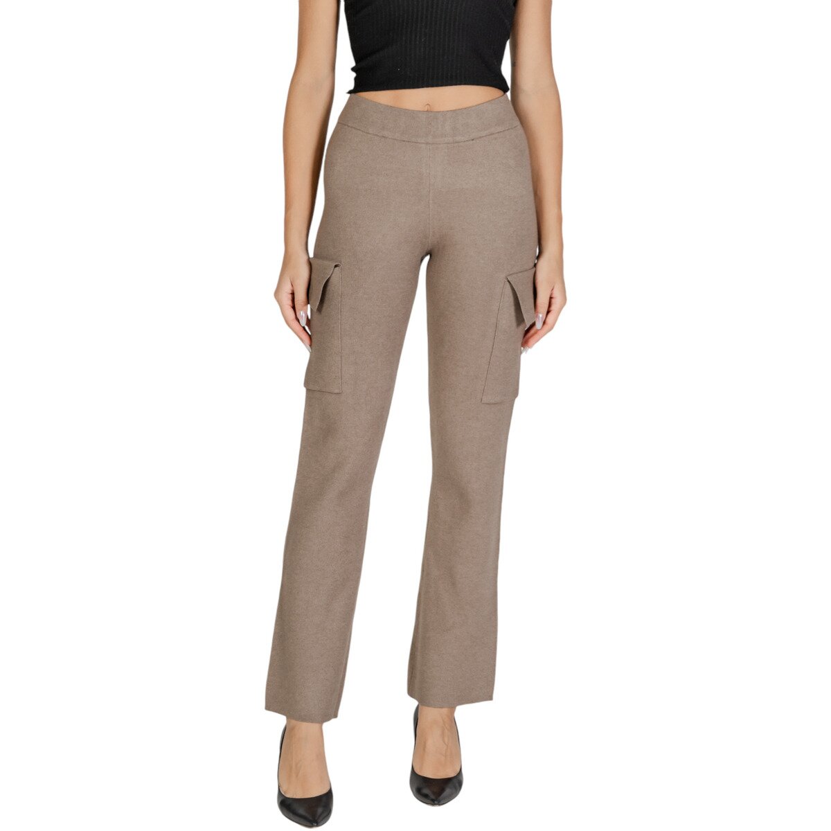 Vila Îmbracaminte VICASSIE CARGO KNIT PANTS 14098878