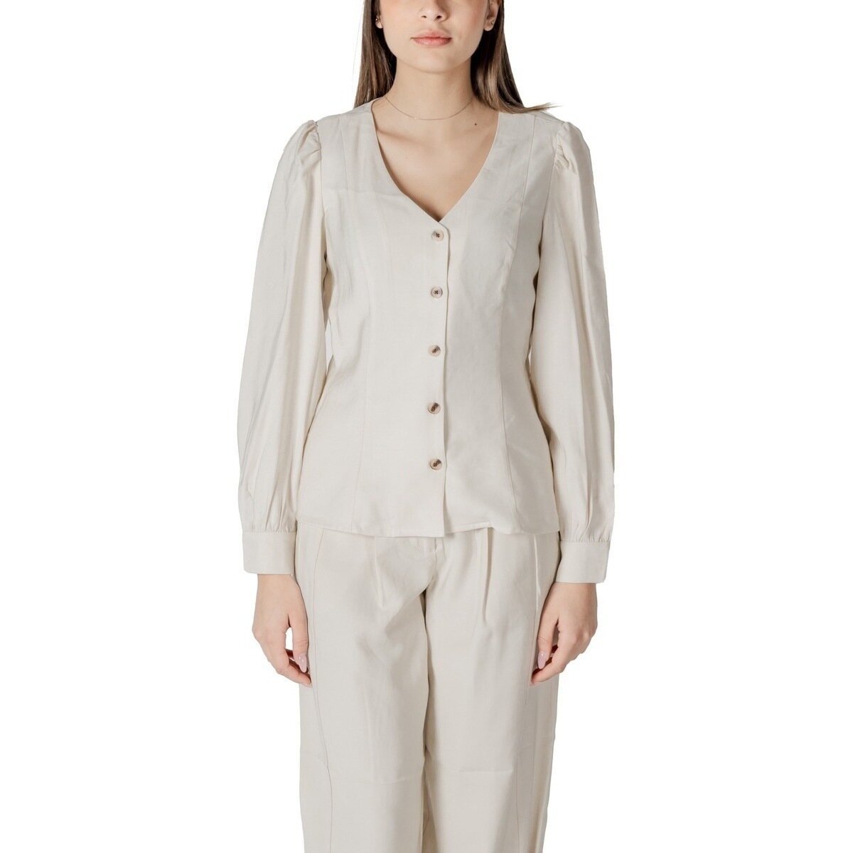 Vila Îmbracaminte Vimulli V-Neck L/S Top 14103853