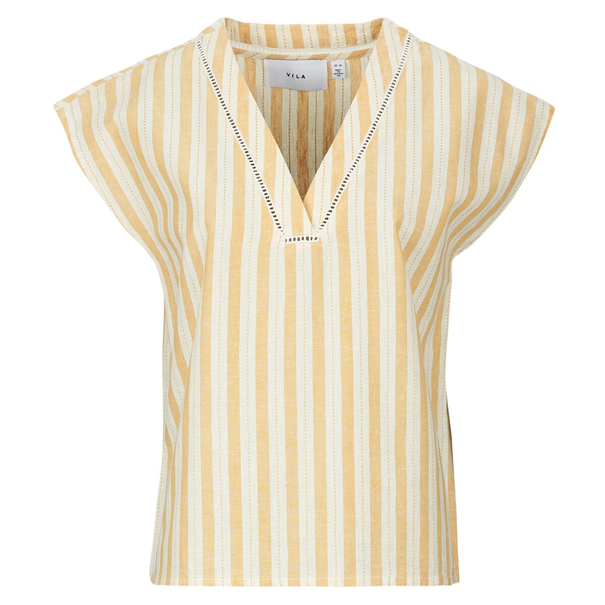 Vila Îmbracaminte VISELDIA V-NECK S/S TOP
