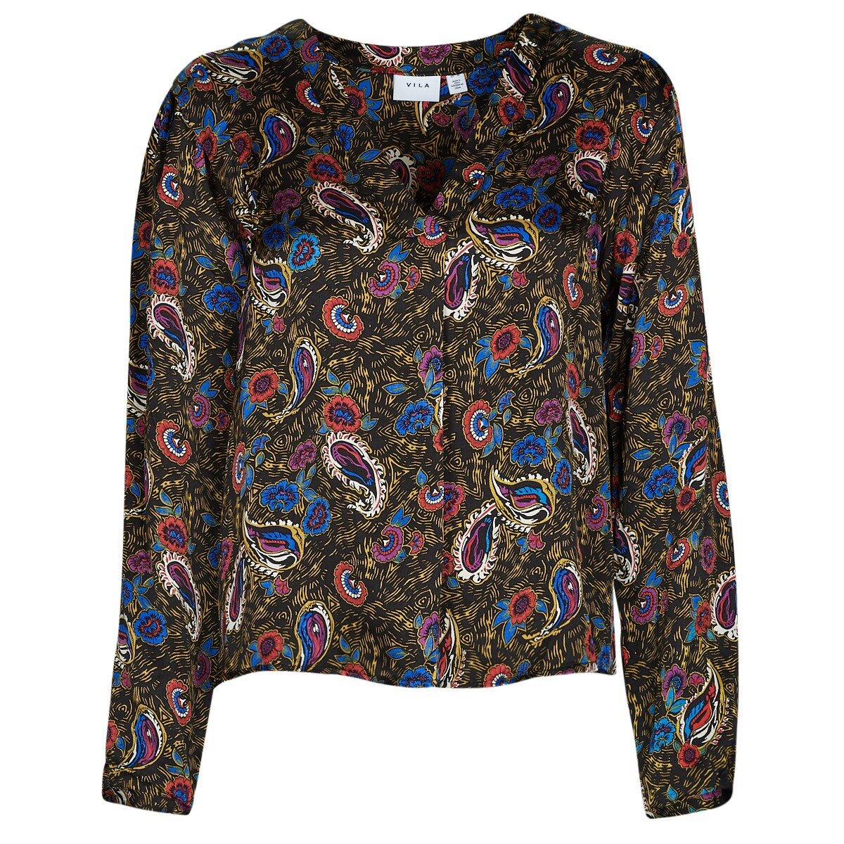 Vila Îmbracaminte VISURINA V-NECK L/S TOP/