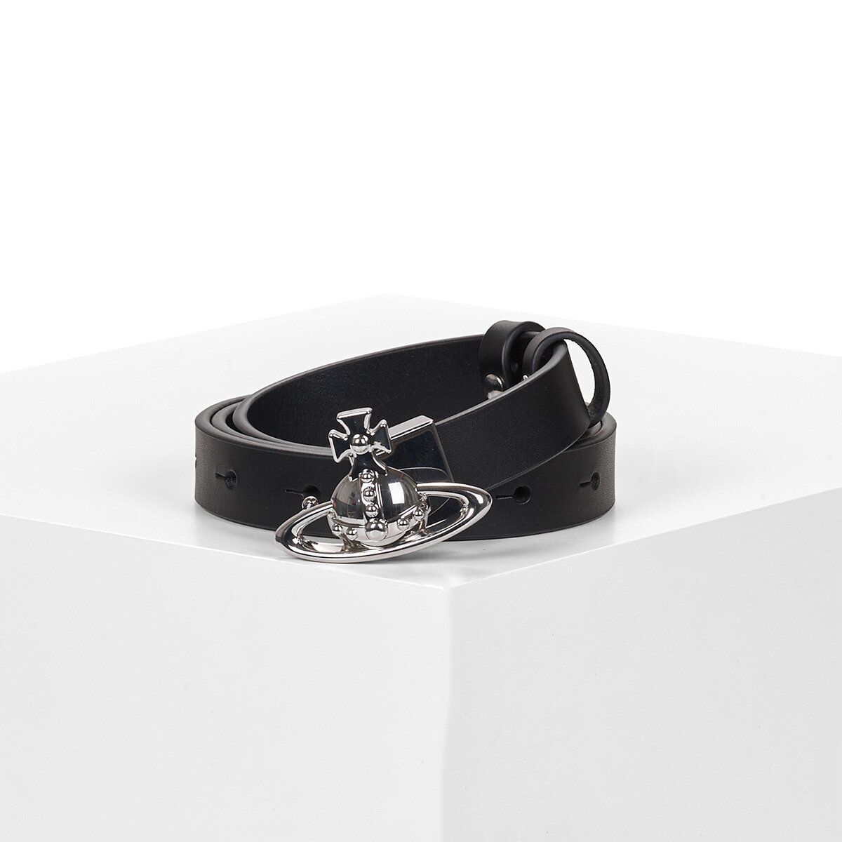 Vivienne Westwood Accesorii textile SMALL ORB BUCKLE BELT