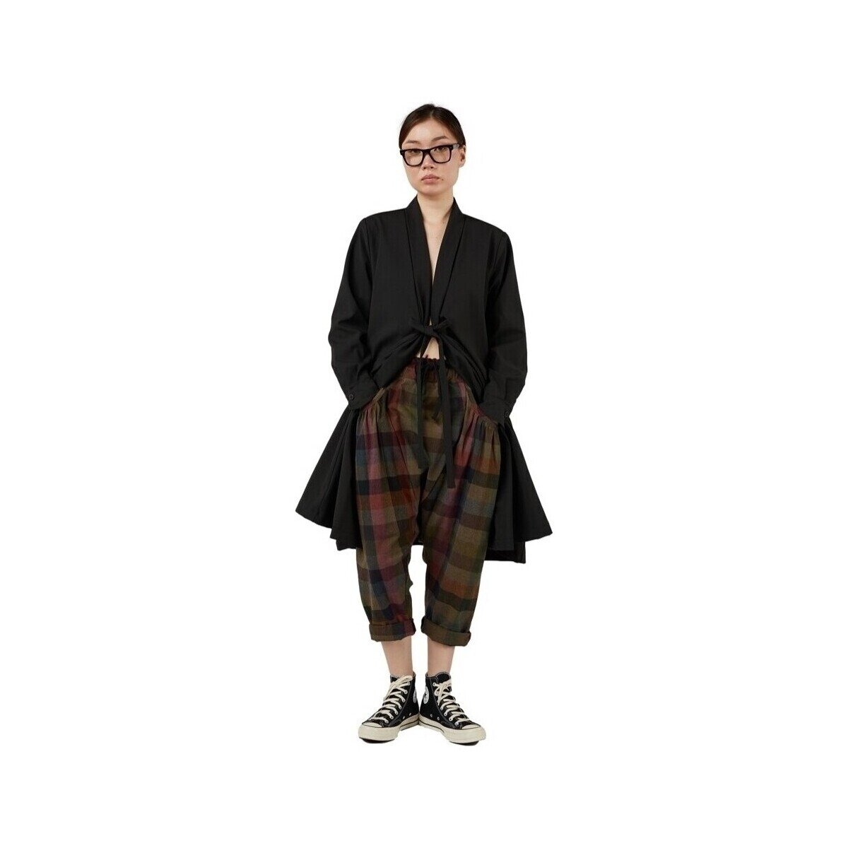 Wendy Trendy Îmbracaminte Coat 110775 - Black