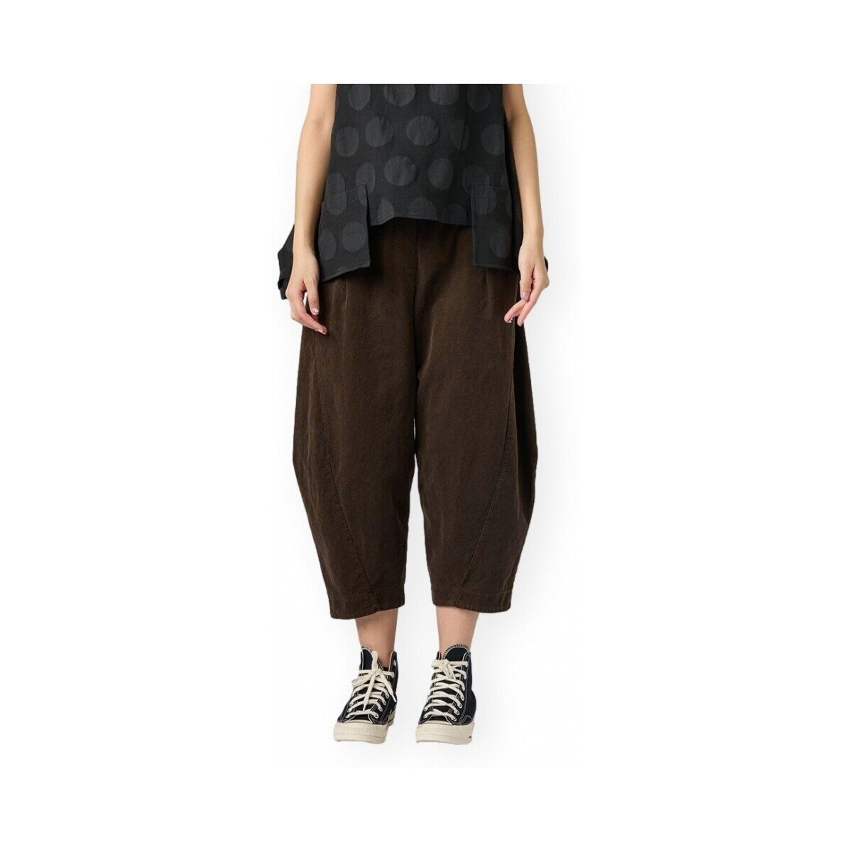 Wendy Trendy Îmbracaminte Trousers 791337 - Dark Brown