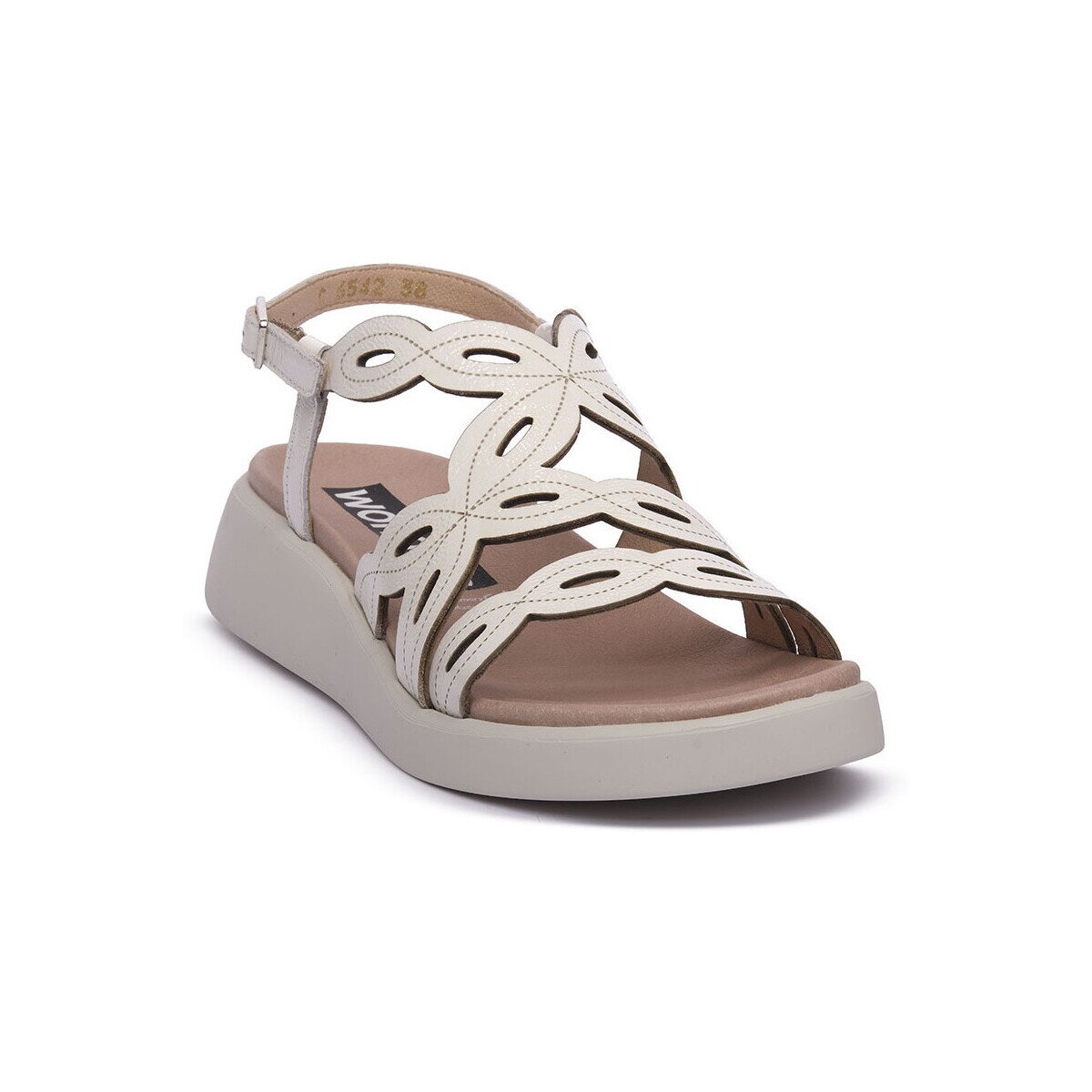 Wonders Pantofi LACK WHITE