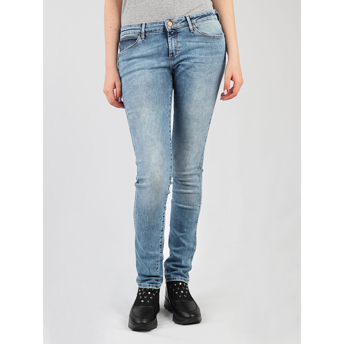 Wrangler Îmbracaminte Best Blue Low Waist Courtney W23SX7850