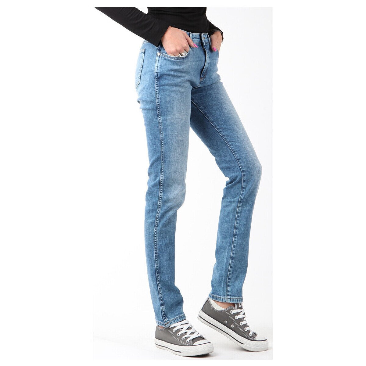 Wrangler Îmbracaminte Boyfriend Best Blue W27M9194O